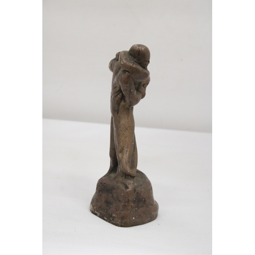 108 - A VICTORIAN BRONZE CLOWN DOORSTOP