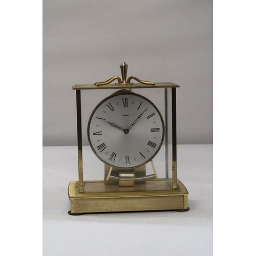 11 - A VINTAGE 1960'S KUNDO KLENINGER AND OBERGFELL MANTLE CLOCK