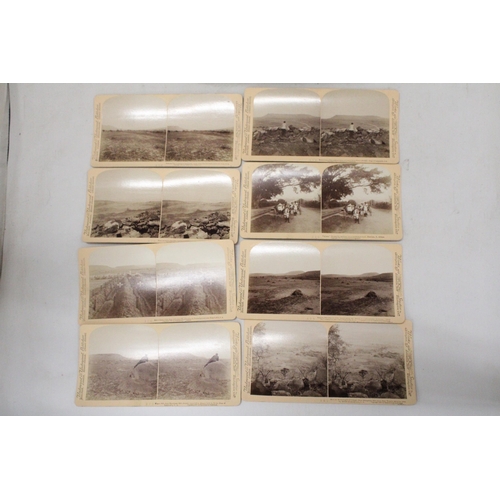 19 - A COLLECTION OF STEREO CARDS RELATING TO THE BOER WAR