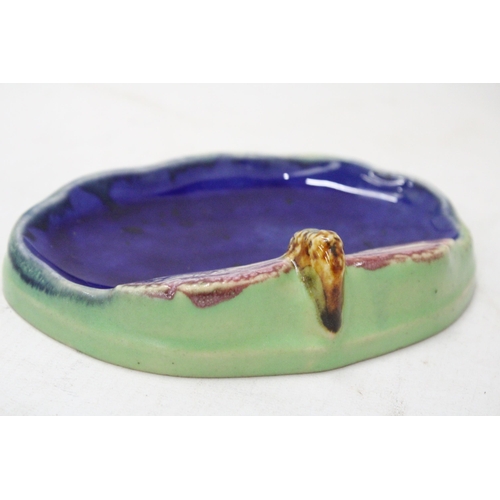 3 - A ROYAL DOULTON DRAGONFLY SOAP DISH DESIGNED AND MANUFACTURED BY ROYAL DOULTON POTTERIES FOR THE PRO... 