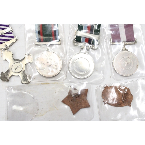 48 - A QUANTITY OF MEDALS TO INCLUDE A DISTINGUISHED FLYING CROSS, A 1965 PAKISTAN WAR MEDAL, LONG SERVIC... 