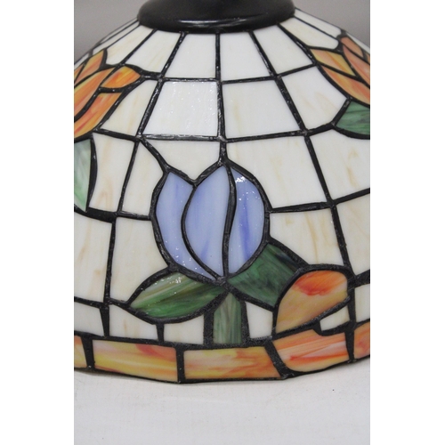 51 - A LARGE TIFFANY STYLE LAMPSHADE