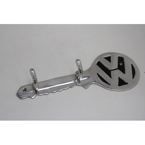 169 - A CHROME VW KEY HOLDER