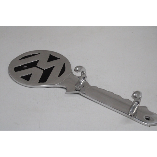 169 - A CHROME VW KEY HOLDER