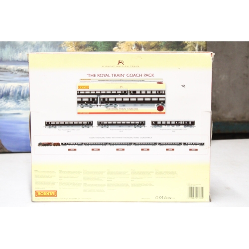 285 - A HORNBY OO GAUGE TRAIN PACK, 'THE ROYAL TRAIN', AS NEW IN BOX