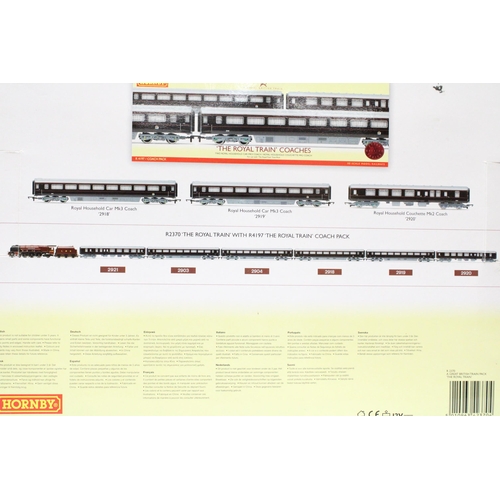 285 - A HORNBY OO GAUGE TRAIN PACK, 'THE ROYAL TRAIN', AS NEW IN BOX