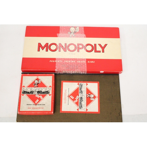 579 - TWO VINTAGE MONOPOLY GAMES