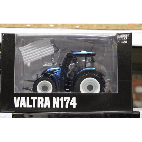 233 - A MASSEY FERGUSON NEXT CONCEPT TRACTOR AND A VALTRA N174 TRACTOR - BOTH AS NEW IN BOXES