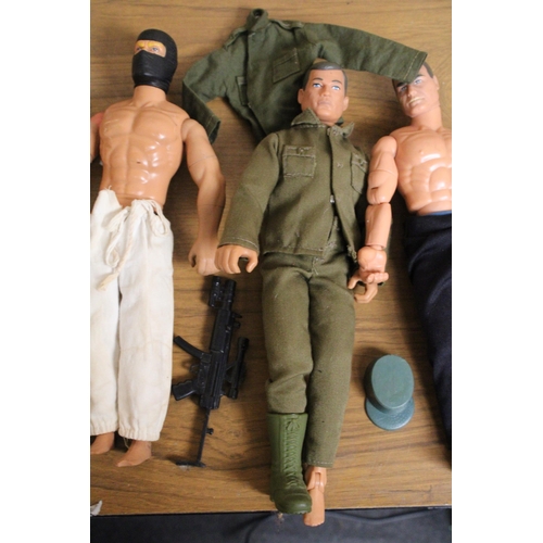 352 - EIGHT ACTION MAN FIGURES