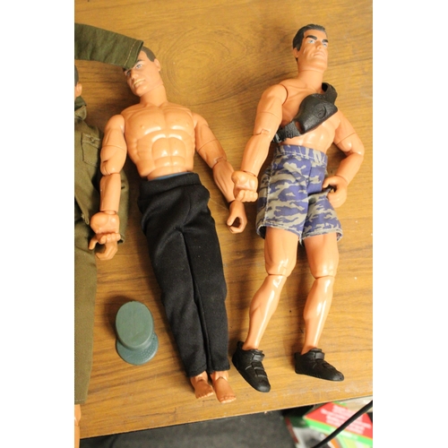 352 - EIGHT ACTION MAN FIGURES