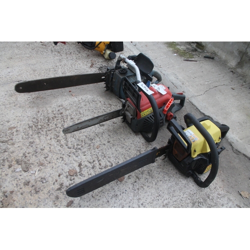 31 - McCULLOCH  MAC335 CHAIN SAW, SUPER XL SOVEREIGN CHAIN SAW, SUPER CHAIN SAW. 3 ITEMS  + VAT