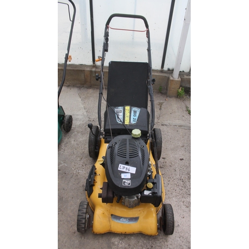 37 - BMO BIG 20 MOWER  + VAT