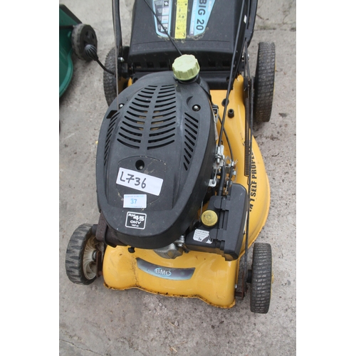 37 - BMO BIG 20 MOWER  + VAT