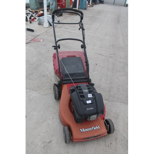 38 - MOUNTFIELD MOWER  + VAT