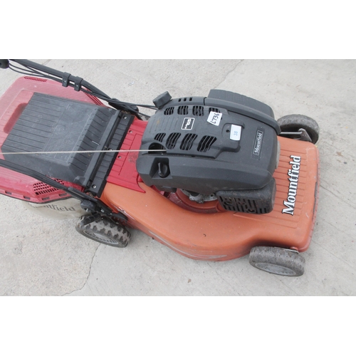 38 - MOUNTFIELD MOWER  + VAT