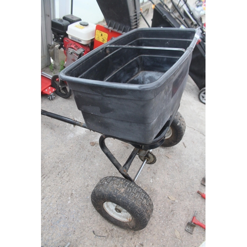 47 - 175 LB TOW BEHIND SPREADER NO VAT