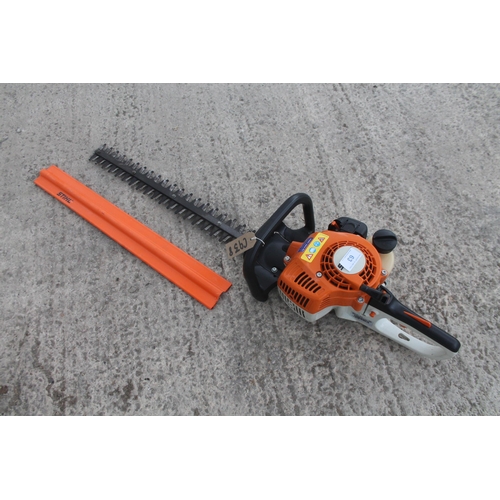 63 - STIHL HS 45 HEDGE CUTTER  NO VAT