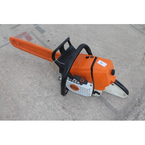 69 - STIHL MS 461 CHAINSAW IN GOOD WORKING ORDER  NO VAT