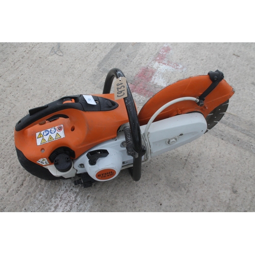 78 - STIHL TS 410 DISC CUTTER IN GOOD WORKING ORDER  NO VAT