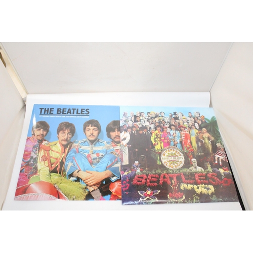 88 - SIX OFFICIAL BEATLES SEALED CALENDARS TO INCLUDE 2017 SGT PEPPERS LONELY HEARTS CLUB, 2021 LET IT BE... 