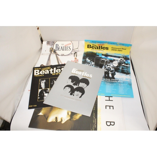 94 - A QUANTITY OF THE BEATLES SOUVENIRS TO INCLUDE THE BOOTLEG BEATLES LIMITED EDITION SOUVENIR PROGRAMM... 