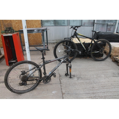 1624 - 2 ADULT BIKES  NO VAT