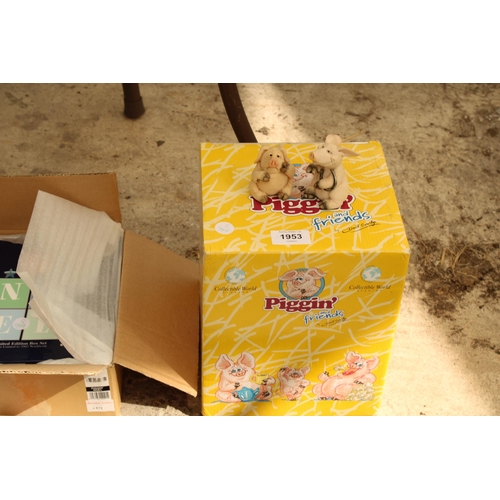 AN ASSORTMENT OF NEW AND BOXED PIGGIN AND FRIENDS FIGURES