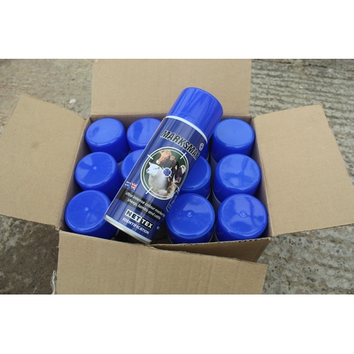 1632 - BLUE MARKSMAN SPRAY + VAT