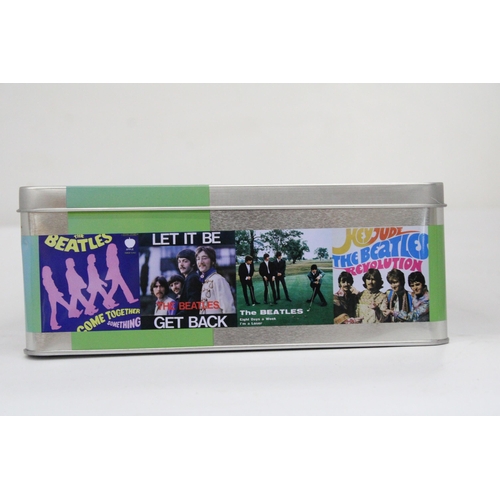 A BOXED BEATLES LIMITED EDITION SINGLE SLEEVE DIE-CAST COLLECTIBLE