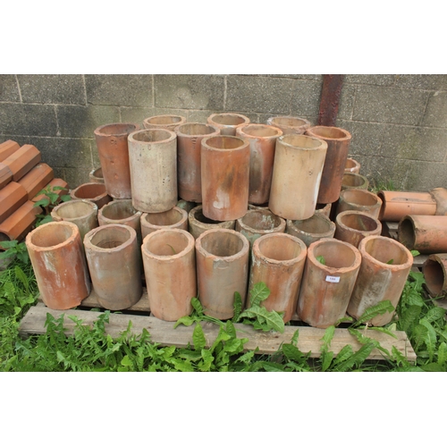 186 - PALLET OF CLAY LAND PIPES  + VAT