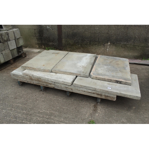 193 - 15 CONCRETE SLABS  + VAT