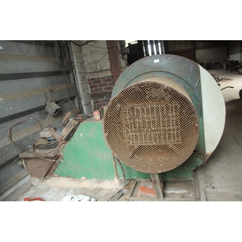 198 - GRAIN FAN WITH 3 PHASE ELECTRIC MOTOR  + VAT