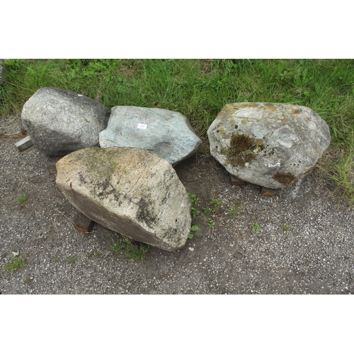 206 - 4 BOULDERS  + VAT