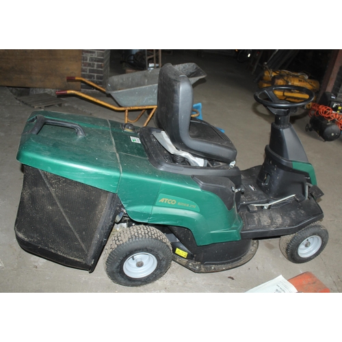 29 - ATCO RIDER 27H RIDE ON LAWN MOWER  GOOD WORKING ORDER + VAT