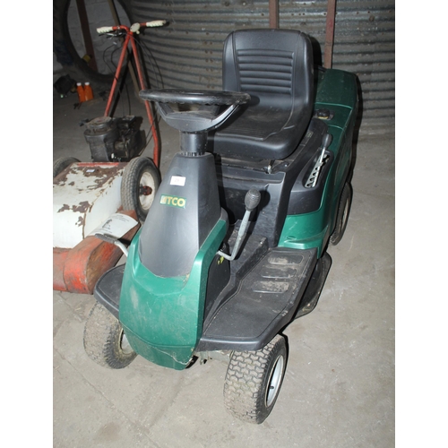 29 - ATCO RIDER 27H RIDE ON LAWN MOWER  GOOD WORKING ORDER + VAT