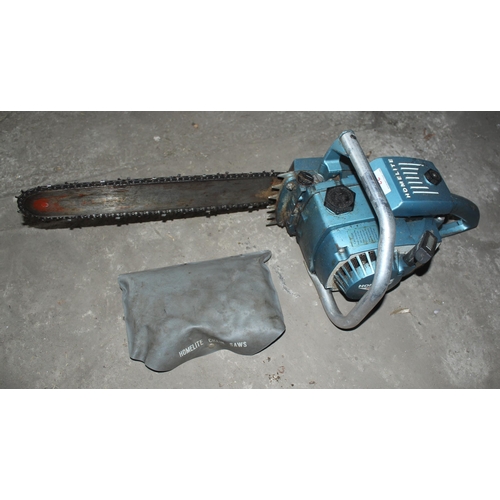 33 - HOMELITE SUPER X L AUTOMATIC CHAINSAW  + VAT