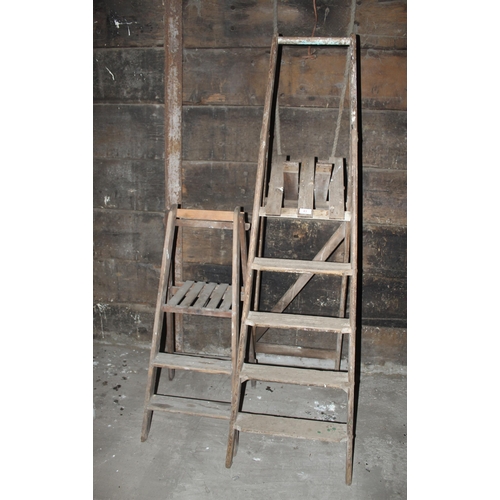 43 - 2 STEP LADDERS  + VAT