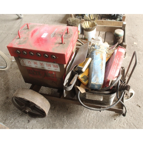 51 - LYTE-ARC WELDER ON TROLLEY  + VAT