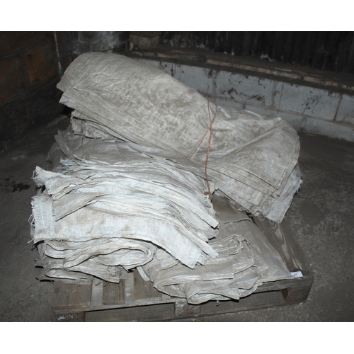 86 - PALLET OF PLASTIC SACKS  + VAT