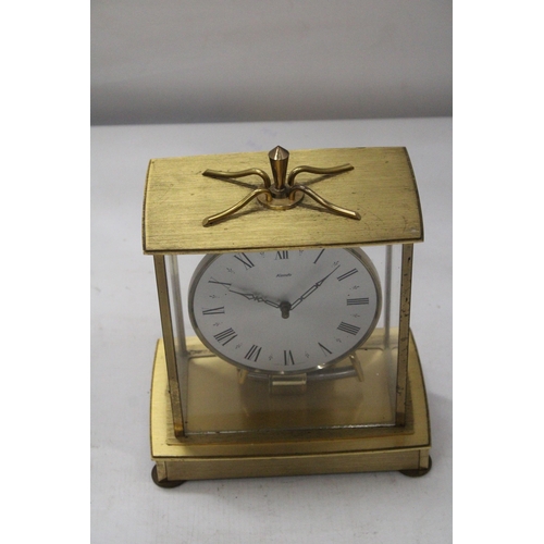 11 - A VINTAGE 1960'S KUNDO KLENINGER AND OBERGFELL MANTLE CLOCK