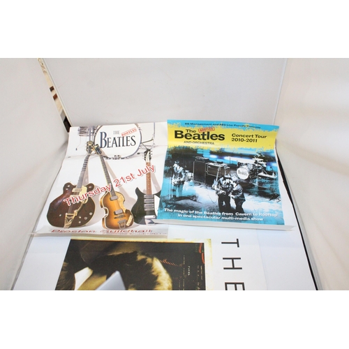 94 - A QUANTITY OF THE BEATLES SOUVENIRS TO INCLUDE THE BOOTLEG BEATLES LIMITED EDITION SOUVENIR PROGRAMM... 