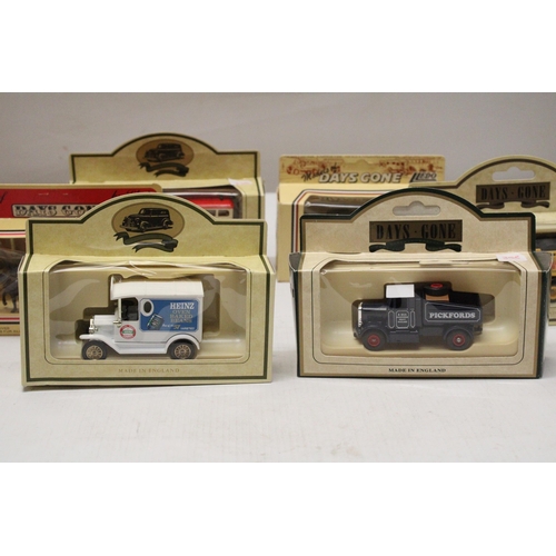 358 - EIGHT BOXED LLEDO DAYS GONE BY VEHICLES