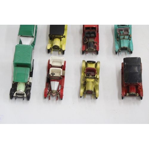 390 - TWELVE MATCHBOX, 'MODELS OF YESTERYEAR' CARS AND VANS