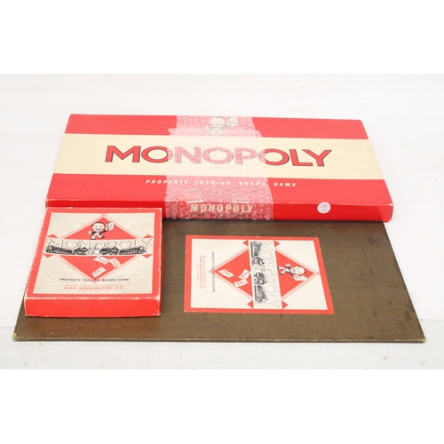 579 - TWO VINTAGE MONOPOLY GAMES