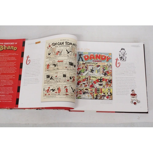 582 - A LARGE HARDBACK, 350 PAGE BOOK, THE HISTORY OF THE BEANO