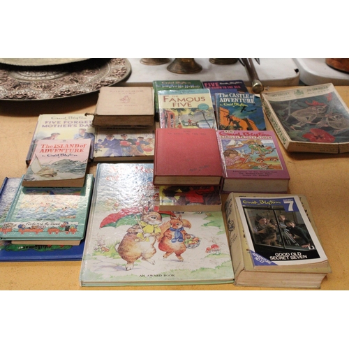 585 - EIGHTEEN ENID BLYTON BOOKS