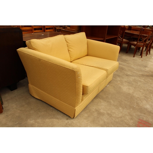 2676 - A KNOWLE STYLE TWO SEATER SETTEE