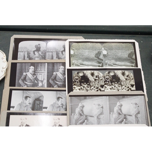 147 - A QUANTITY (44 IN TOTAL) OF U.S. SOCIAL HISTORY STEREOGRAPHS TO INCLUDE PRESIDENTS, CIVIL WAR, RAILR... 