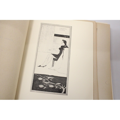 37 - THE UNCOLLECTED WORK BY AUBREY BEARDSLEY WITH AN INTRODUCTION BY C. LEWIS HIND  HARDBACK BOOK IN FAI... 