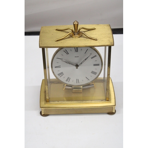 178 - A VINTAGE 1960'S KUNDO KLENINGER AND OBERGFELL MANTLE CLOCK